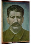 Portrait of Joseph Stalin 1936 by Pavel Nikolaevich Filonov