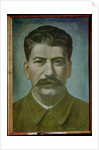 Portrait of Joseph Stalin 1936 by Pavel Nikolaevich Filonov