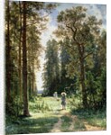 The Path through the Woods, 1880 by Ivan Ivanovich Shishkin