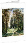 The Path through the Woods, 1880 by Ivan Ivanovich Shishkin