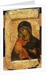 The Vladimir Madonna and Child, Russian icon, Moscow School by Andrei Rublev