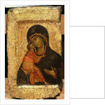 The Vladimir Madonna and Child, Russian icon, Moscow School by Andrei Rublev