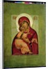 The Vladimir Madonna of Humility, Russian icon by Simon Ushakov