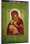 The Vladimir Madonna of Humility, Russian icon by Simon Ushakov