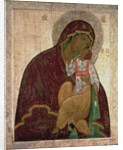 The Yakhroma Madonna of Humility, Russian icon, possibly School of Pskov by Russian School
