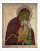 The Yakhroma Madonna of Humility, Russian icon, possibly School of Pskov by Russian School