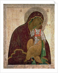 The Yakhroma Madonna of Humility, Russian icon, possibly School of Pskov by Russian School