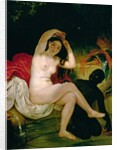 Virsavia, or Bather with a Negro Slave by Karl Pavlovich Bryullov