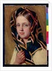 Girl in a Shawl by Aleksei Gavrilovich Venetsianov