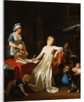 The Interruption, c.1800 by Marguerite Gerard