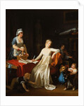 The Interruption, c.1800 by Marguerite Gerard
