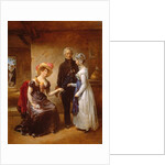 The Generosity of the Duchess of Angouleme, 1821 by Antoinette Cecile Hortense Lescot Haudebourt