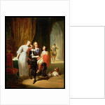 Charles I awaiting trial, Prince Henry seated on his lap by Alexandre Marie Colin