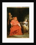 Joan of Arc Interrogated by the Cardinal of Winchester, c.1824 by Hippolyte Delaroche