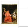 Joan of Arc Interrogated by the Cardinal of Winchester, c.1824 by Hippolyte Delaroche