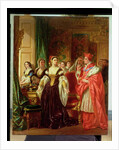 A Scene from Shakespeare's Henry VIII; Cardinal Wolsey and Katherine of Aragon, 1858 by Eugene Deveria