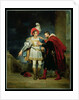 Rodrigo de Vivar, 'El Cid' and his father, Don Diego, c.1827 by Alexandre Evariste Fragonard