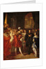 Charles V received by Francis I at the Louvre, c.1843 by Alexandre Marie Colin