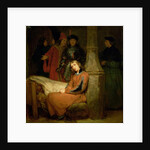 Joan of Arc before Charles VII c.1833 by Gillot Saint-Evre