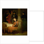 Joan of Arc before Charles VII c.1833 by Gillot Saint-Evre