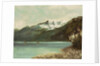 Lake Geneva and the Dents du Midi, 1877 by Gustave Courbet
