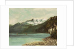 Lake Geneva and the Dents du Midi, 1877 by Gustave Courbet