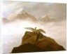 Eagles Landing on an Alpine Peak by Karl Gustav Carus