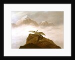 Eagles Landing on an Alpine Peak by Karl Gustav Carus