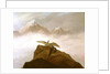 Eagles Landing on an Alpine Peak by Karl Gustav Carus
