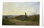 Harvesting in the morning, 1876 by Hippolyte Camille Delpy