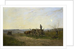 Harvesting in the morning, 1876 by Hippolyte Camille Delpy