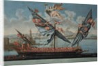 Galley of Emmanuel de Rohan-Polduc, Grand Master of the Order of Saint John of Jerusalem, c.1780-85 by Neapolitan School