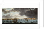 One of a set of seven views of Valletta, Malta and its environs, c.1753 by Alberto Pullicino