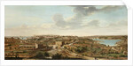 One of a set of seven views of Valletta, Malta and its environs, c.1753 by Alberto Pullicino