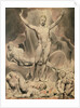 Satan Arousing the Rebel Angels, 1808 by William Blake