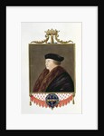 Portrait of Thomas Cromwell, 1825 by Sarah Countess of Essex