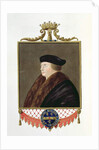 Portrait of Thomas Cromwell, 1825 by Sarah Countess of Essex