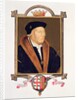 Portrait of Henry Bourchier 2nd Earl of Essex by Sarah Countess of Essex