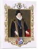 Portrait of Thomas Sackville 1st Baron Buckhurst by Sarah Countess of Essex