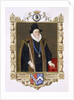 Portrait of Thomas Sackville 1st Baron Buckhurst by Sarah Countess of Essex