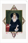 Portrait of Frances Walsingham, Countess of Essex by Sarah Countess of Essex