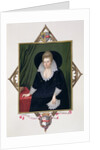 Portrait of Frances Walsingham, Countess of Essex by Sarah Countess of Essex