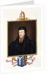 Portrait of Edmund Grindal Archbishop of Canterbury by Sarah Countess of Essex