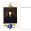 Portrait of Edmund Grindal Archbishop of Canterbury by Sarah Countess of Essex