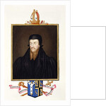 Portrait of Edmund Grindal Archbishop of Canterbury by Sarah Countess of Essex