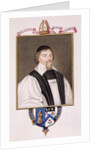 Portrait of John Jewel Bishop of Salisbury by Sarah Countess of Essex