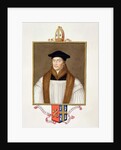 Portrait of Stephen Gardiner Bishop of Winchester by Sarah Countess of Essex