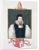 Portrait of Richard Cox Bishop of Ely by Sarah Countess of Essex