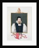 Portrait of Richard Cox Bishop of Ely by Sarah Countess of Essex