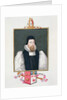 Portrait of Richard Cox Bishop of Ely by Sarah Countess of Essex